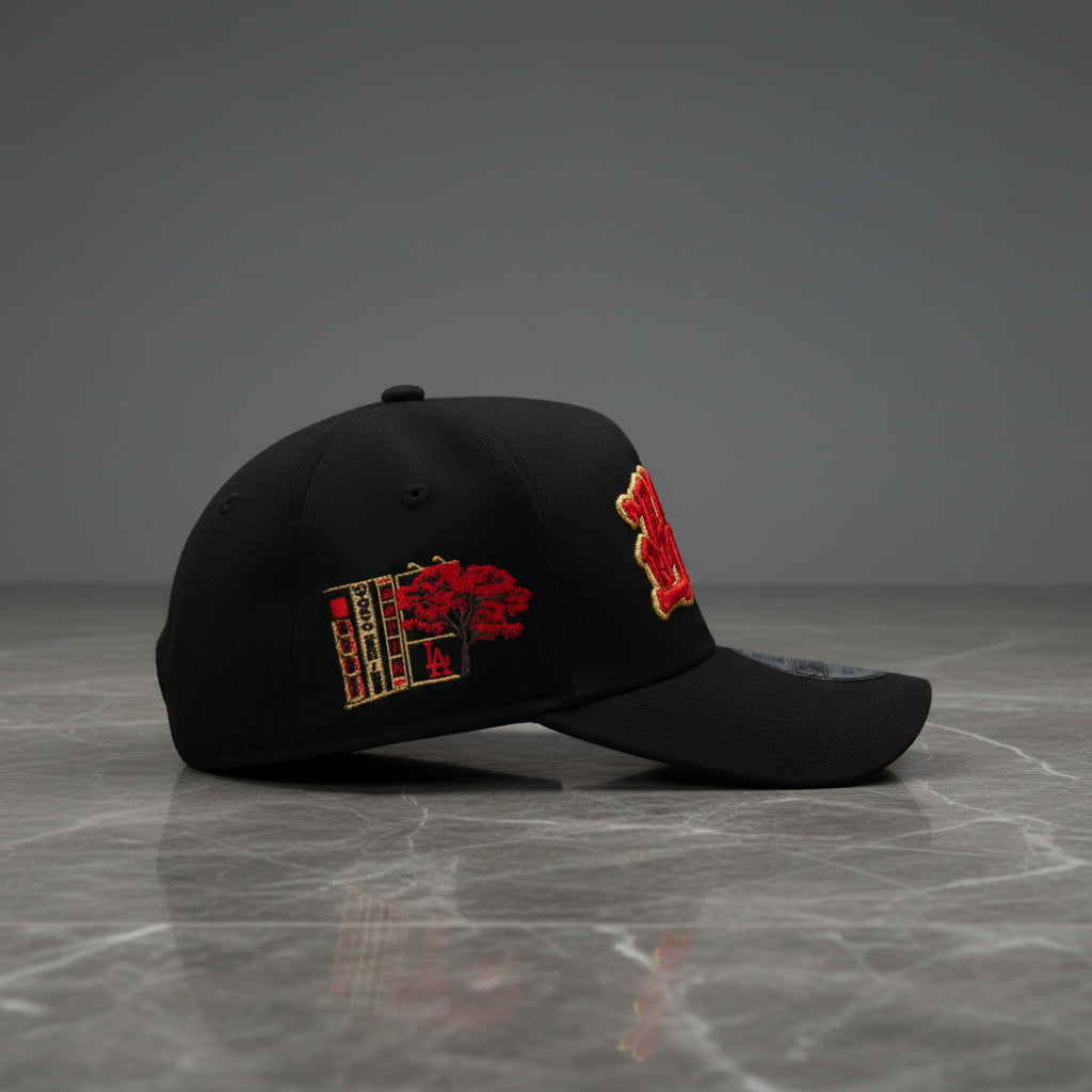 Los Angeles Dodgers Tokyo Series Kanji Black Prime Edition 9FORTY A-Frame Snapback