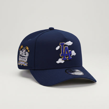 Los Angeles Dodgers Ocean Blue Prime Sky Edition 9FORTY A-Frame Snapback