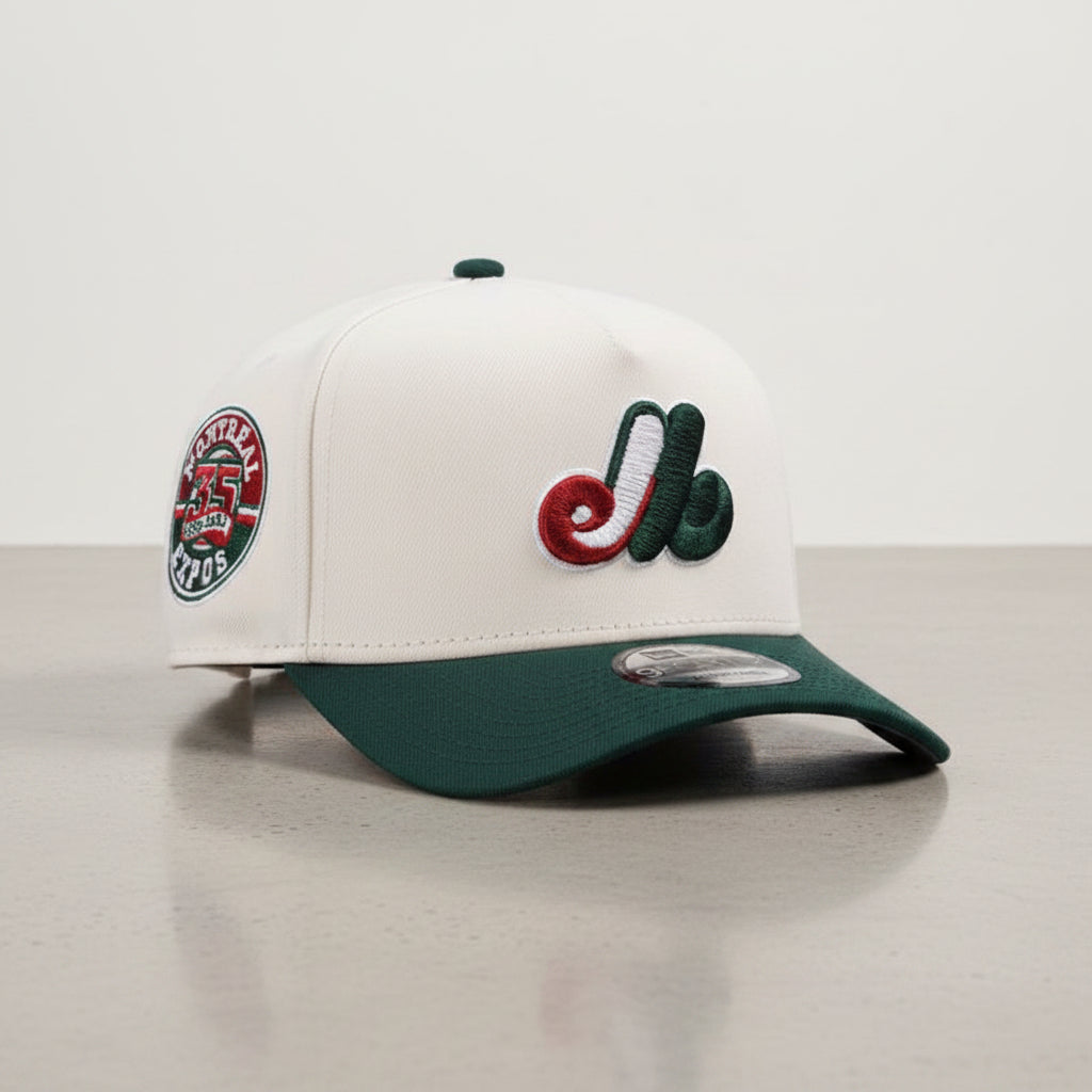 Montreal Expos Chrome Two Tone Edition 9FORTY A-Frame Snapback