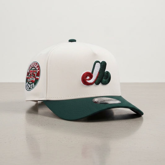 Montreal Expos Chrome Two Tone Edition 9FORTY A-Frame Snapback
