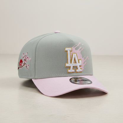 Los Angeles Dodgers Evergreen Pink Two Tone Edition 9FORTY A-Frame Snapback