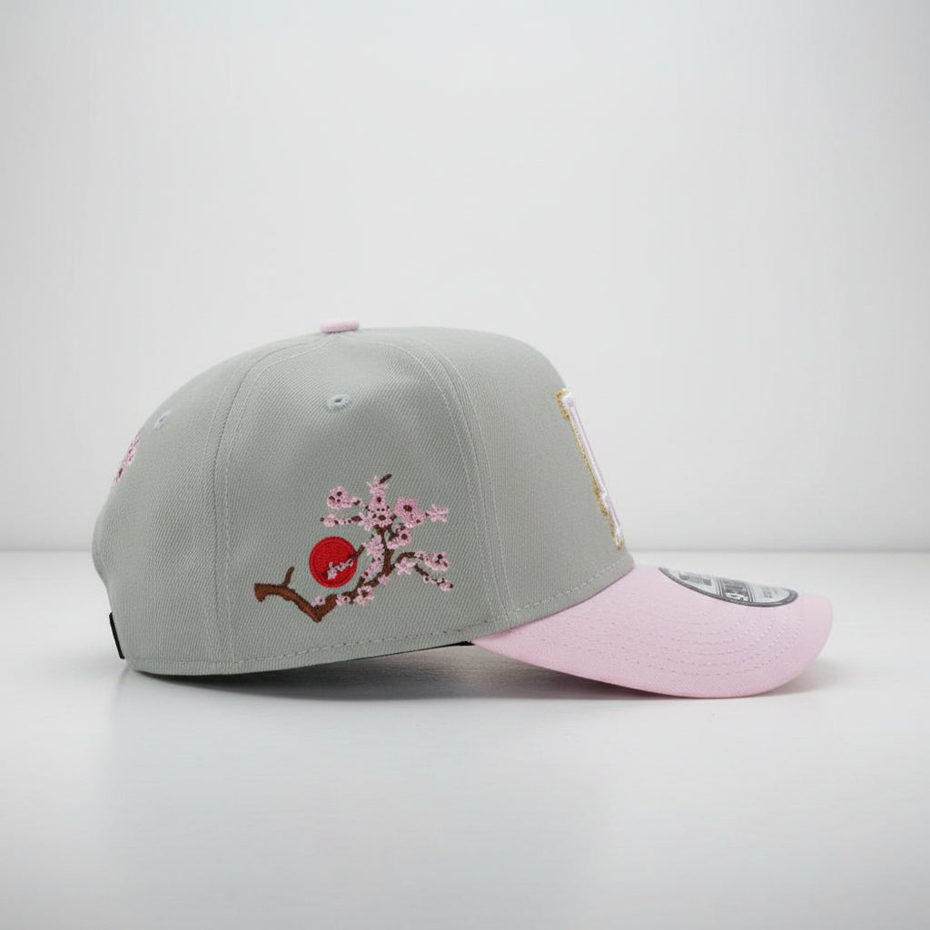 Los Angeles Dodgers Evergreen Pink Two Tone Edition 9FORTY A-Frame Snapback