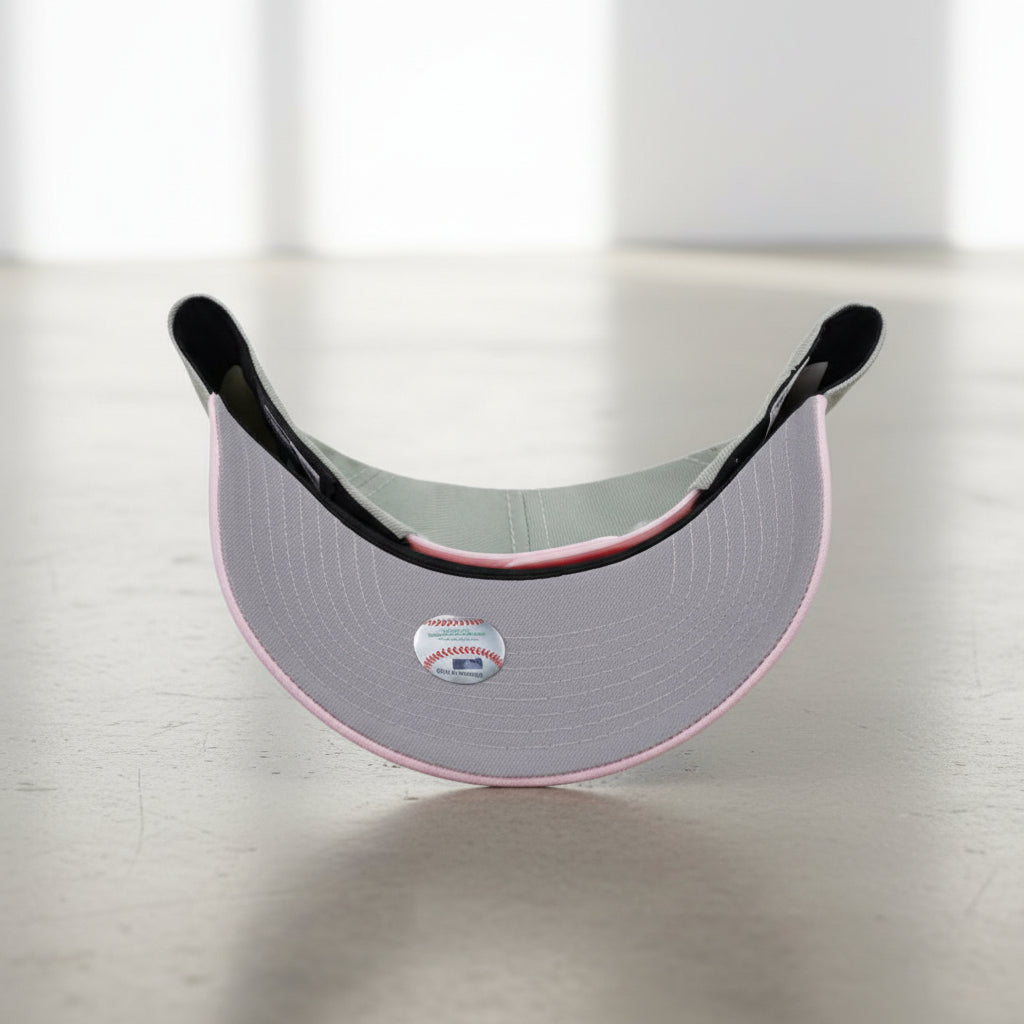 Los Angeles Dodgers Evergreen Pink Two Tone Edition 9FORTY A-Frame Snapback