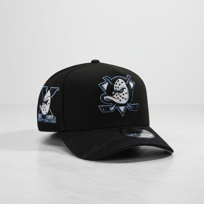 Anaheim Ducks 10th Anniversary Black Camo Two Tone Edition 9FORTY A-Frame Snapback