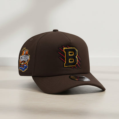 Boston Bruins Walnut Prime Edition 9FORTY A-Frame Snapback