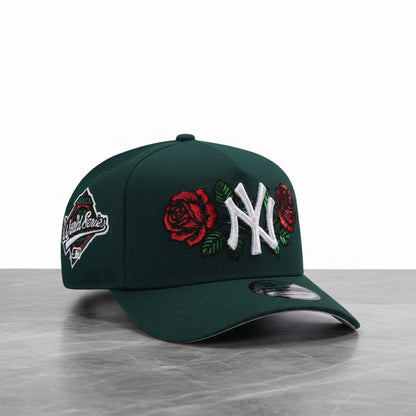 New York Yankees Rose Dark Green Prime Edition 9FORTY A-Frame Snapback