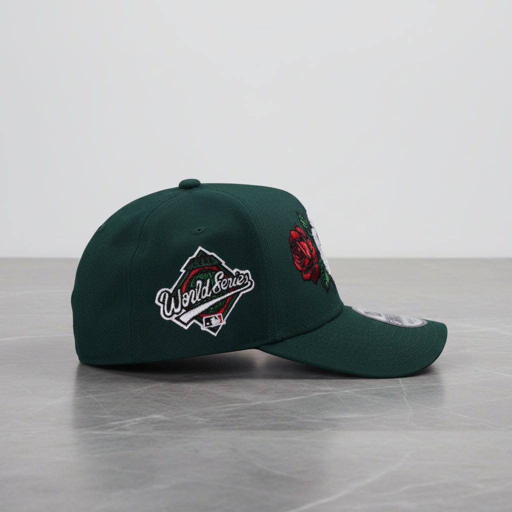 New York Yankees Rose Dark Green Prime Edition 9FORTY A-Frame Snapback