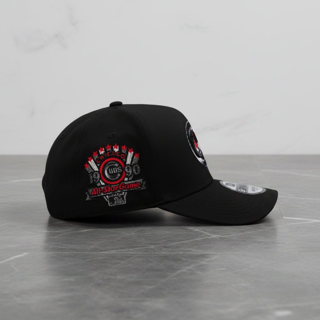 Chicago Cubs All Star Game 1990 Black Prime Edition 9FORTY A-Frame Snapback