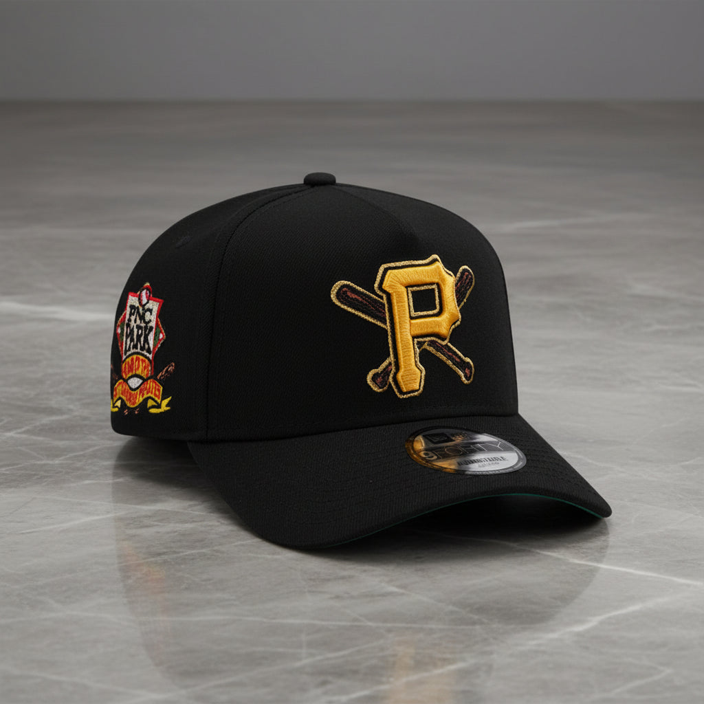Pittsburgh Pirates PNC Park Black Prime Edition 9FORTY A-Frame Snapback