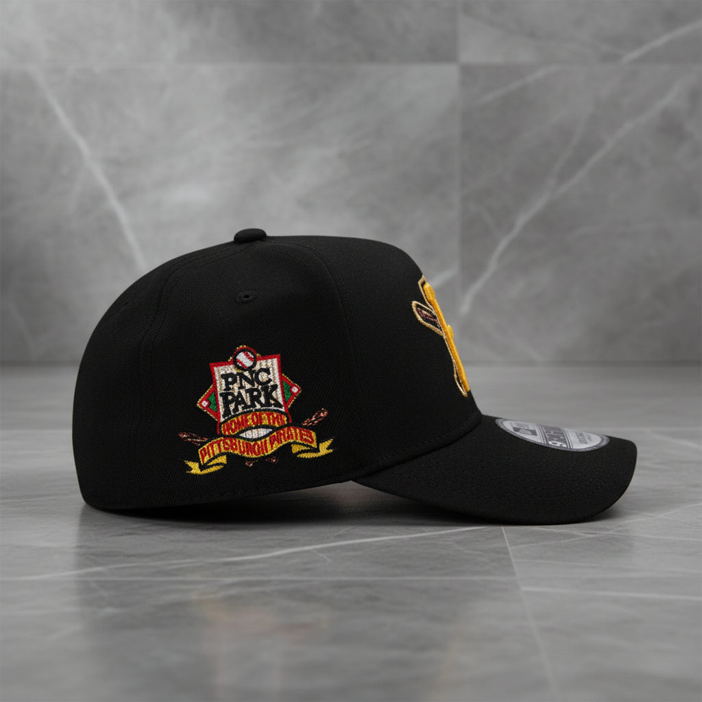 Pittsburgh Pirates PNC Park Black Prime Edition 9FORTY A-Frame Snapback