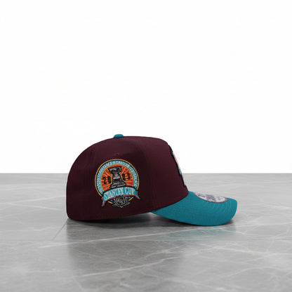 Anaheim Ducks Maroon Two Tone Edition 9FORTY A-Frame Snapback