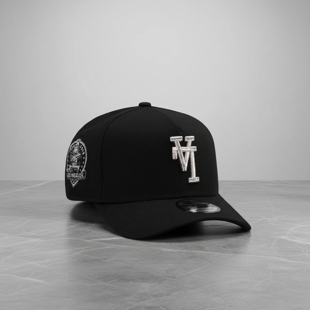 Los Angeles Dodgers Upside Down Black Prime Edition 9FORTY A-Frame Snapback