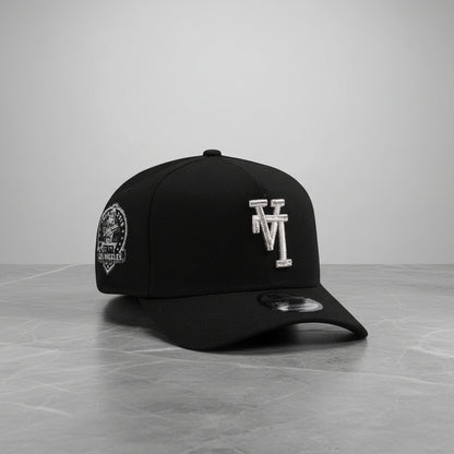 Los Angeles Dodgers Upside Down Black Prime Edition 9FORTY A-Frame Snapback