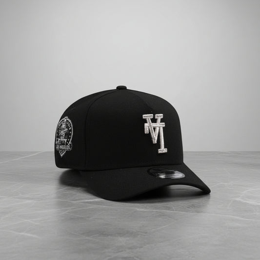 Los Angeles Dodgers Upside Down Black Prime Edition 9FORTY A-Frame Snapback