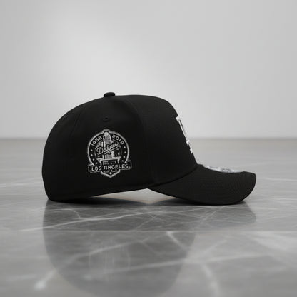 Los Angeles Dodgers Upside Down Black Prime Edition 9FORTY A-Frame Snapback