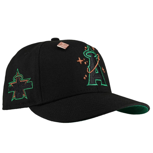 Capsule Exclusive — Anaheim Angels Celestial Metallic Blackout 59FIFTY Fitted