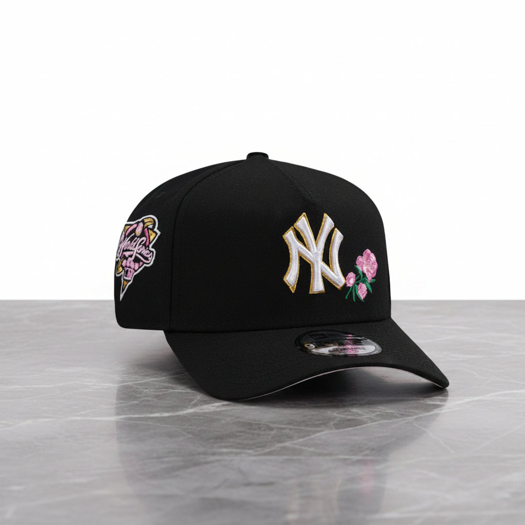 New York Yankees Black Prime Edition 9FORTY A-Frame Snapback