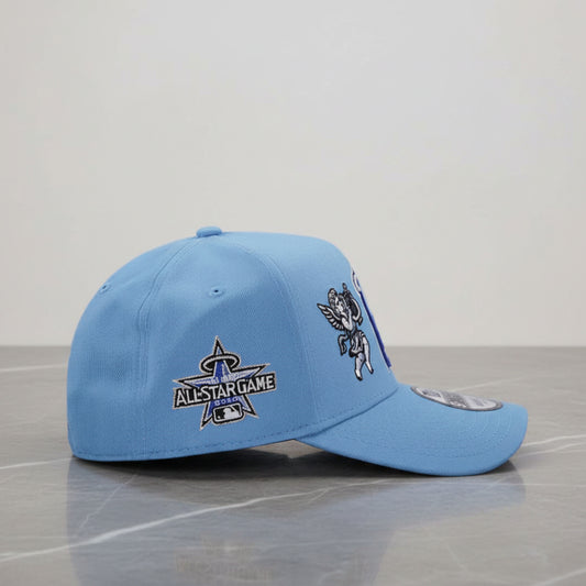 Anaheim Angels Cupids Sky Blue Prime Edition 9FORTY A-Frame Snapback