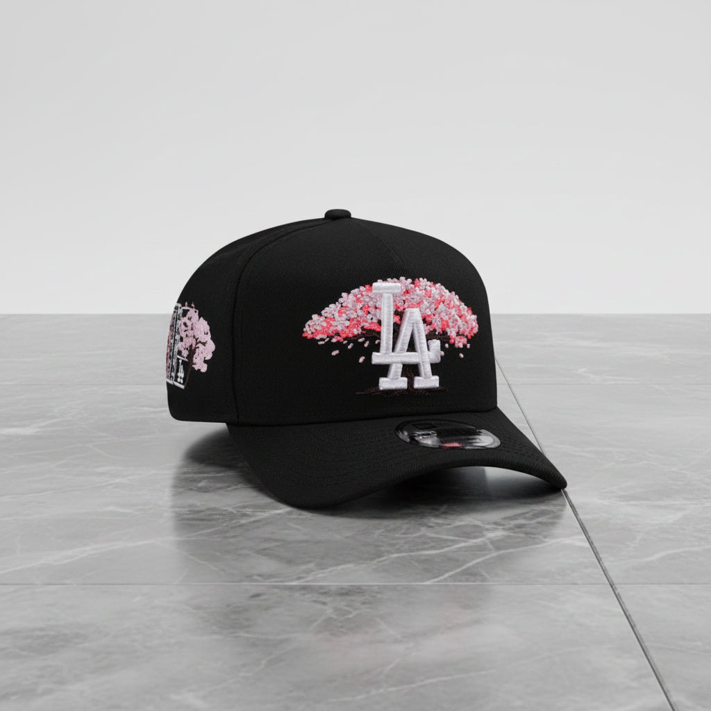 Los Angeles Dodgers Sakura Black Prime Edition 9FORTY A-Frame Snapback