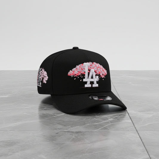 Los Angeles Dodgers Sakura Black Prime Edition 9FORTY A-Frame Snapback