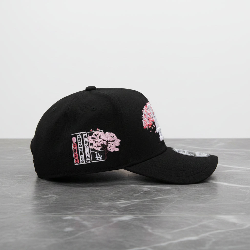 Los Angeles Dodgers Sakura Black Prime Edition 9FORTY A-Frame Snapback