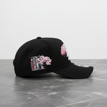 Los Angeles Dodgers Sakura Black Prime Edition 9FORTY A-Frame Snapback