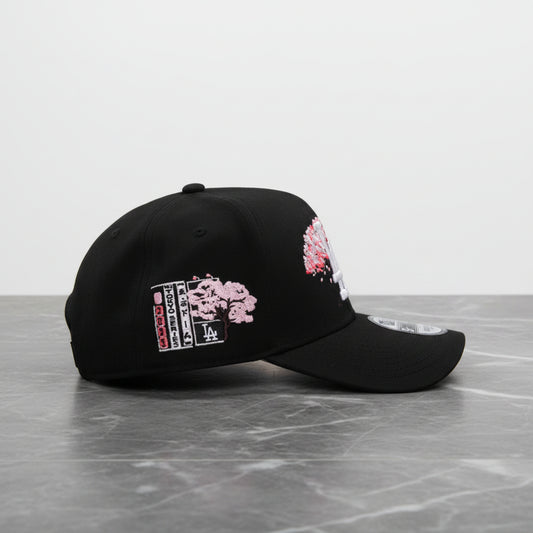 Los Angeles Dodgers Sakura Black Prime Edition 9FORTY A-Frame Snapback