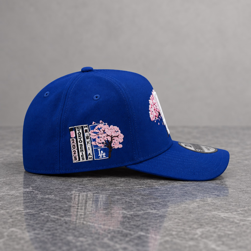 Los Angeles Dodgers Tokyo Series 2025 Sakura 9FORTY A-Frame Snapback