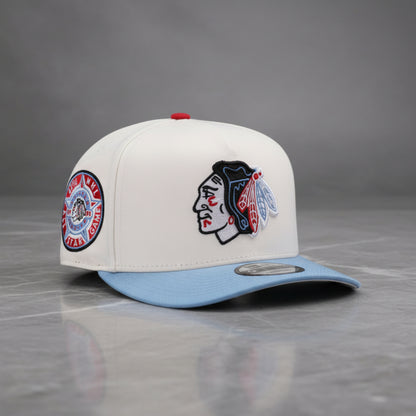Chicago Blackhawks Chrome Two Tone Edition 9FIFTY A-Frame Snapback