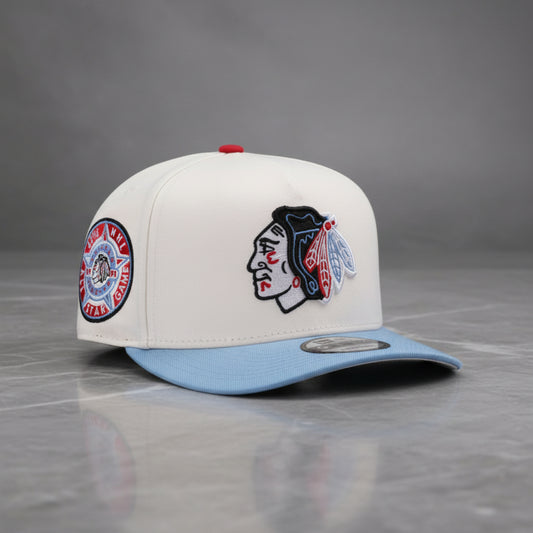 Chicago Blackhawks Chrome Two Tone Edition 9FIFTY A-Frame Snapback