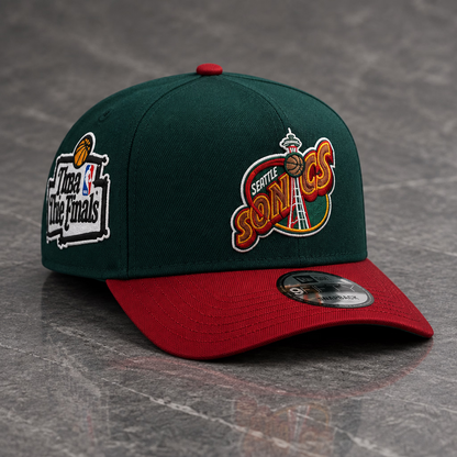 Seattle Supersonics Love this Game Dark Green 9FORTY A-Frame Snapback