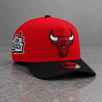 Chicago Bulls Love this Game Red Two Tone Edition 9FORTY A-Frame Snapback