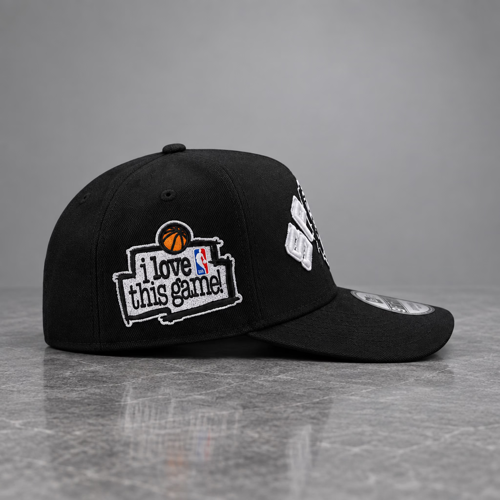 San Antonio Spurs Love this Game Black Prime Edition 9FORTY A-Frame Snapback