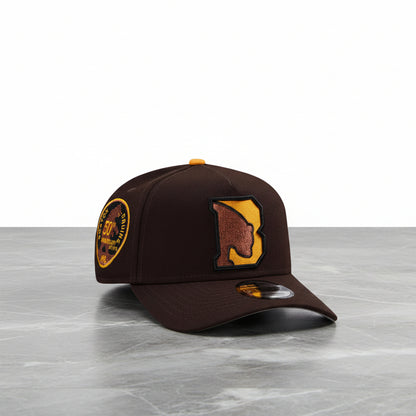 Boston Bruins Burnt Wood Prime Edition 9FORTY A-Frame Snapback
