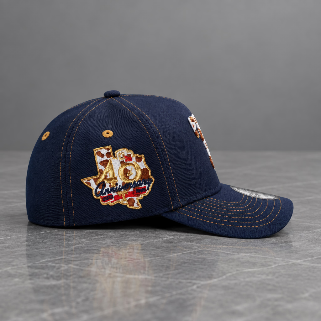 Texas Rangers Cow Ocean Blue Prime Edition 9FORTY A-Frame Snapback