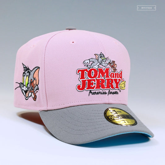 Tom and Jerry™ 85th Anniversary Frenemies Forever Pale Pink 59FIFTY Fitted