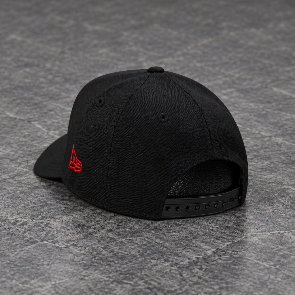 Chicago Cubs Be Alert Metallic Black Prime Edition 9FORTY A-Frame Snapback