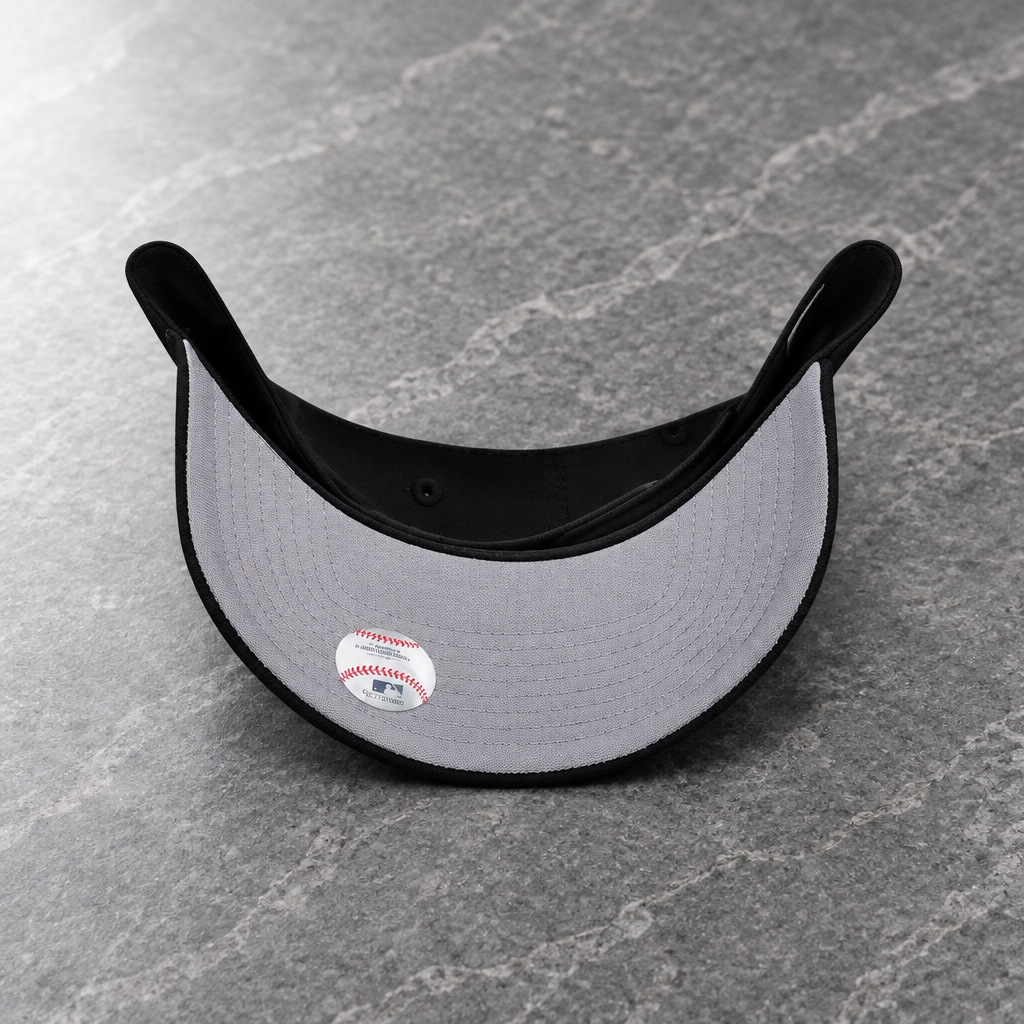 Chicago Cubs Be Alert Metallic Black Prime Edition 9FORTY A-Frame Snapback