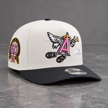 Anaheim Angels 50th Anniversary Chrome Two Tone Edition 9FIFTY A-Frame Snapback