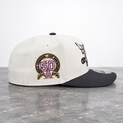 Anaheim Angels 50th Anniversary Chrome Two Tone Edition 9FIFTY A-Frame Snapback