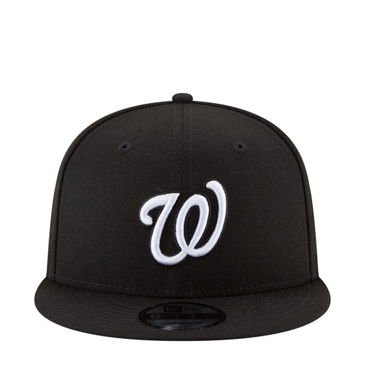 Washington Nationals Negro 9FIFTY Snapback