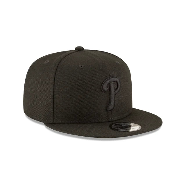 Philadelphia Phillies Black on Black 9FIFTY Snapback