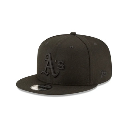 Oakland Athletics Black on Black 9FIFTY Snapback