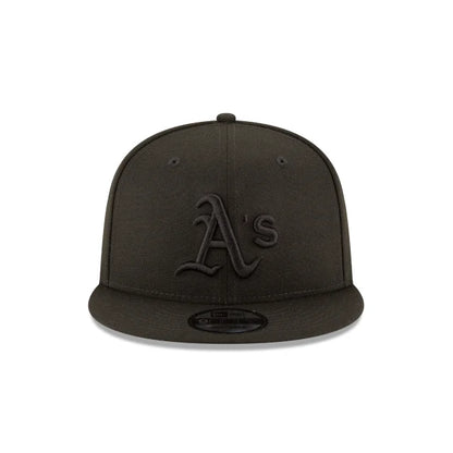 Oakland Athletics Black on Black 9FIFTY Snapback