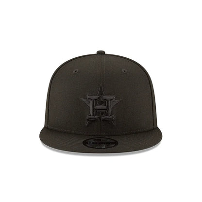 Houston Astros Black on Black 9FIFTY Snapback