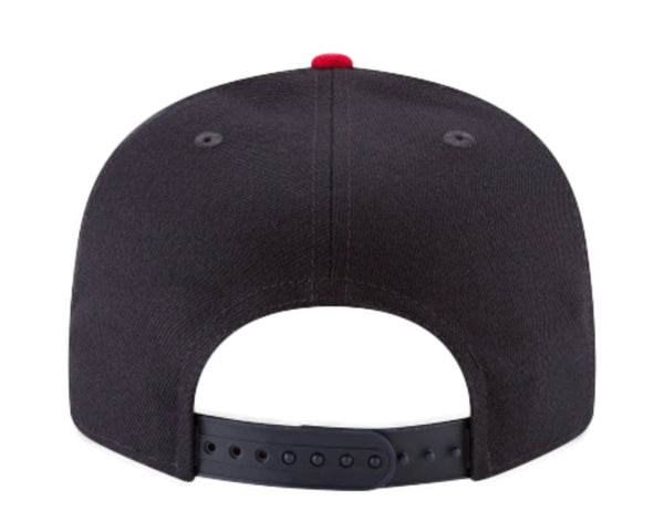 Atlanta Braves Azul Marino y Viscera Roja 9FIFTY Snapback