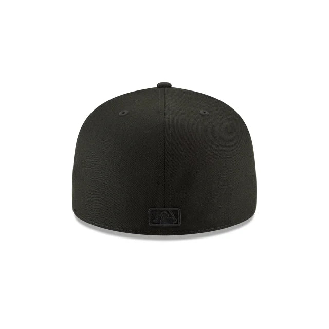 Los Angeles Dodgers Black on Black 59FIFTY Fitted