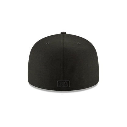 Los Angeles Dodgers Black on Black 59FIFTY Fitted