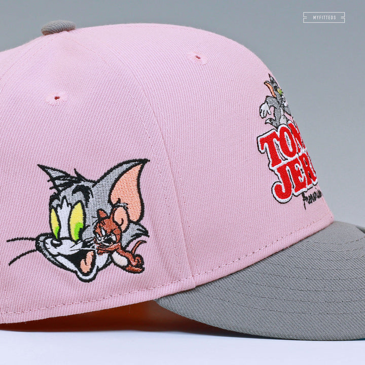 Tom and Jerry™ 85th Anniversary Frenemies Forever Pale Pink 59FIFTY Fitted