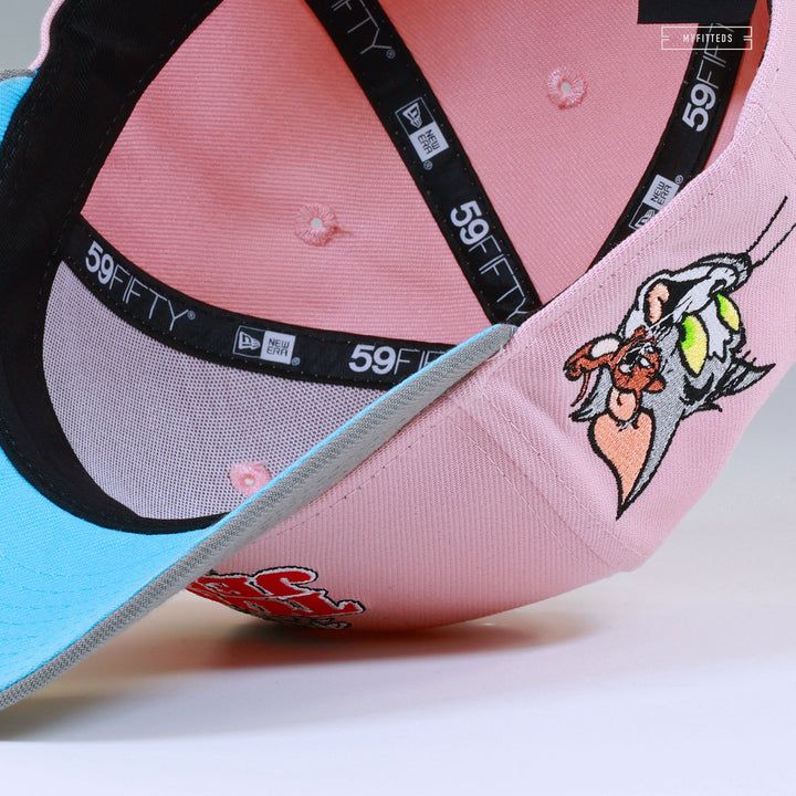 Tom and Jerry™ 85th Anniversary Frenemies Forever Pale Pink 59FIFTY Fitted